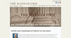 Desktop Screenshot of maxhamfirm.com